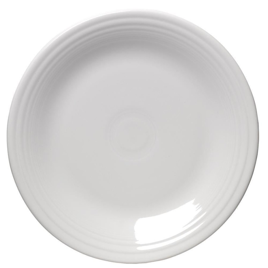 Cottage Kitchen FIESTA Dinnerware | Fiesta Ware- Dinner Plate White