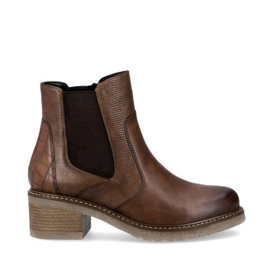 Women REMONTE Casual Footwear | Remonte- Women'S D1A71-22 Boot Chestnut