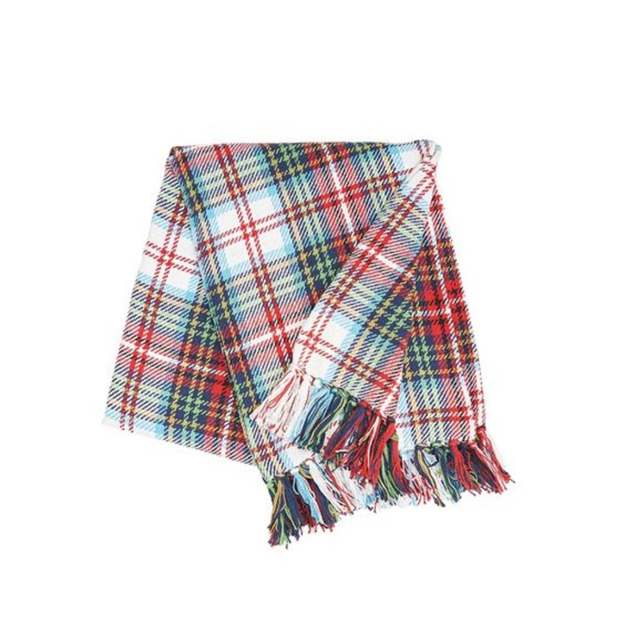 Cottage Kitchen C&F ENTERPRISES Decor | Carol & Frank- Morris Plaid Throw Blanket