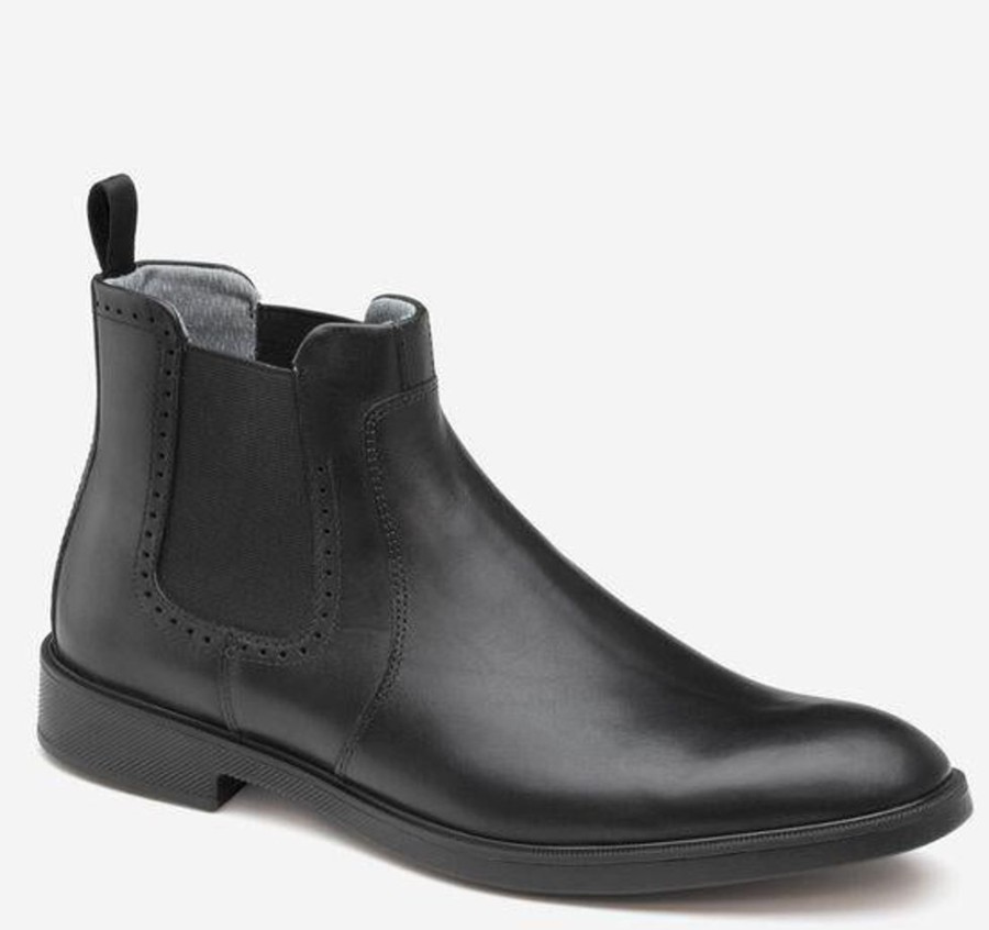 Men JOHNSTON & MURPHY Dress Shoes | Johnston & Murphy- Xc4® Maddox Chelsea Boot Black