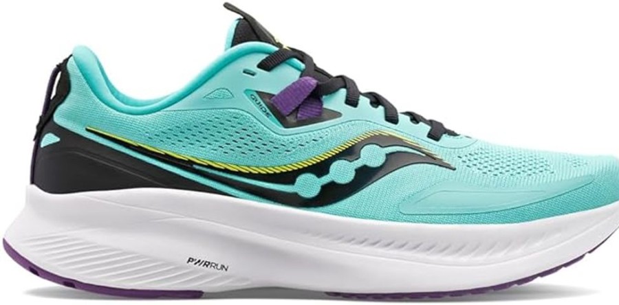 Women SAUCONY CANADA Casual Footwear | Saucony- Women'S Guide 15 Athletic Shoe Cool Mint-Acid