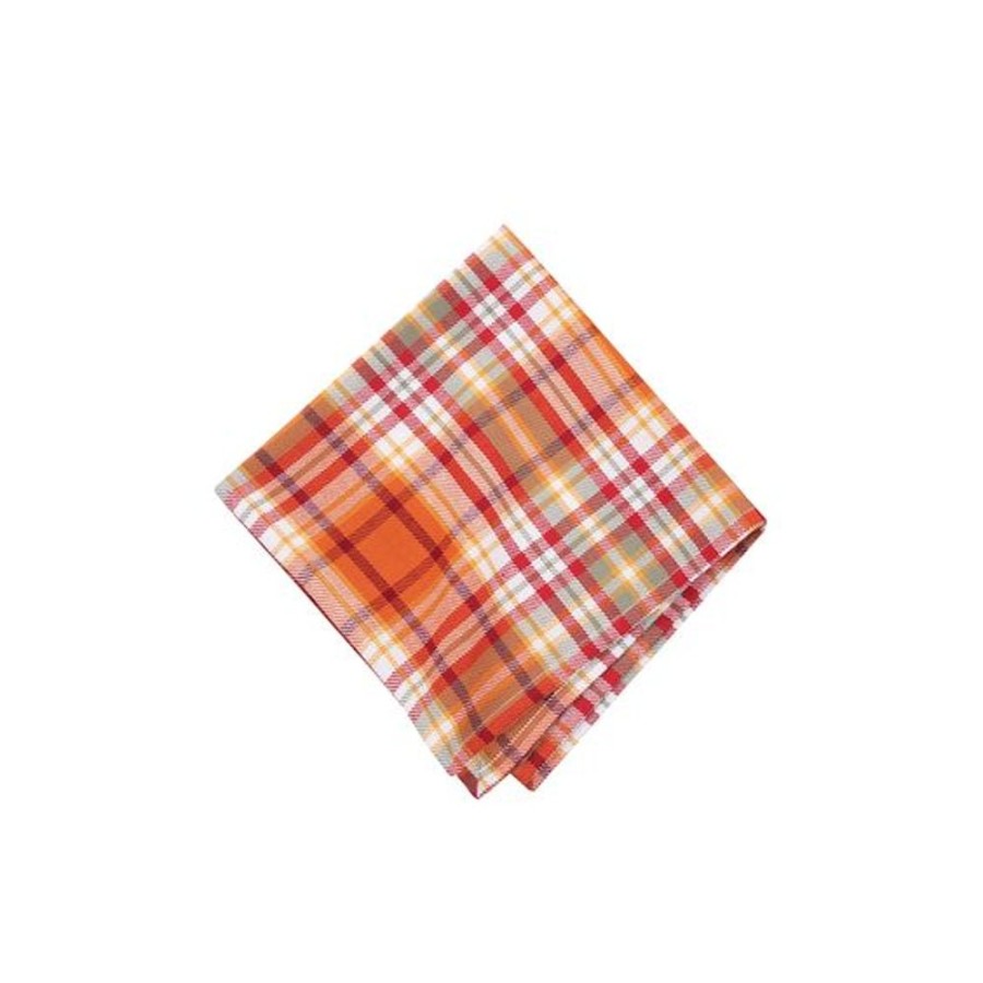 Cottage Kitchen C&F ENTERPRISES Decor | Carol & Frank- Briar Plaid Napkin