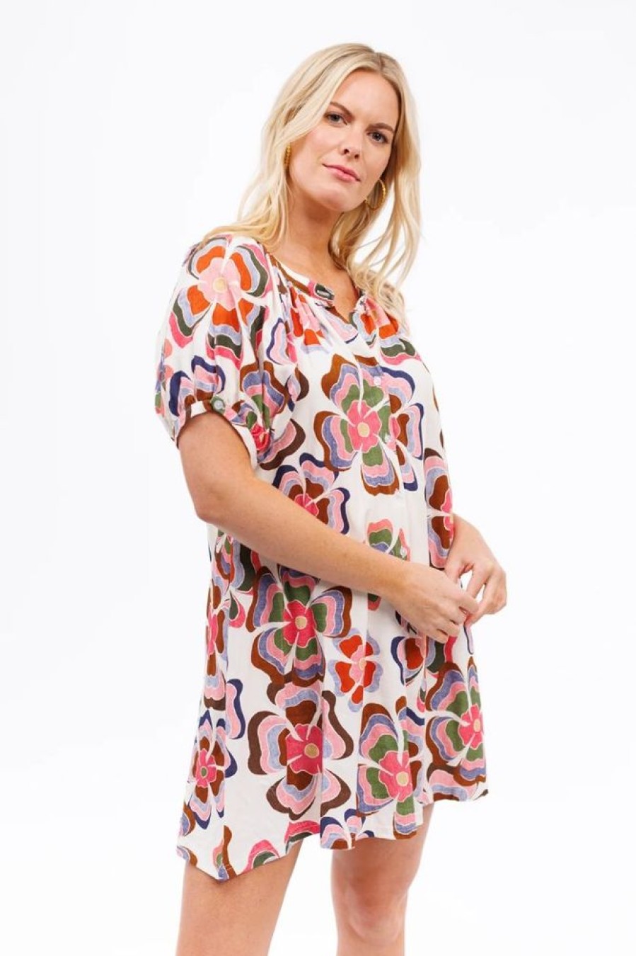 Women SMITH & QUINN Dresses | Smith & Quinn- Women'S The Posie Dress She'S A Rainbow