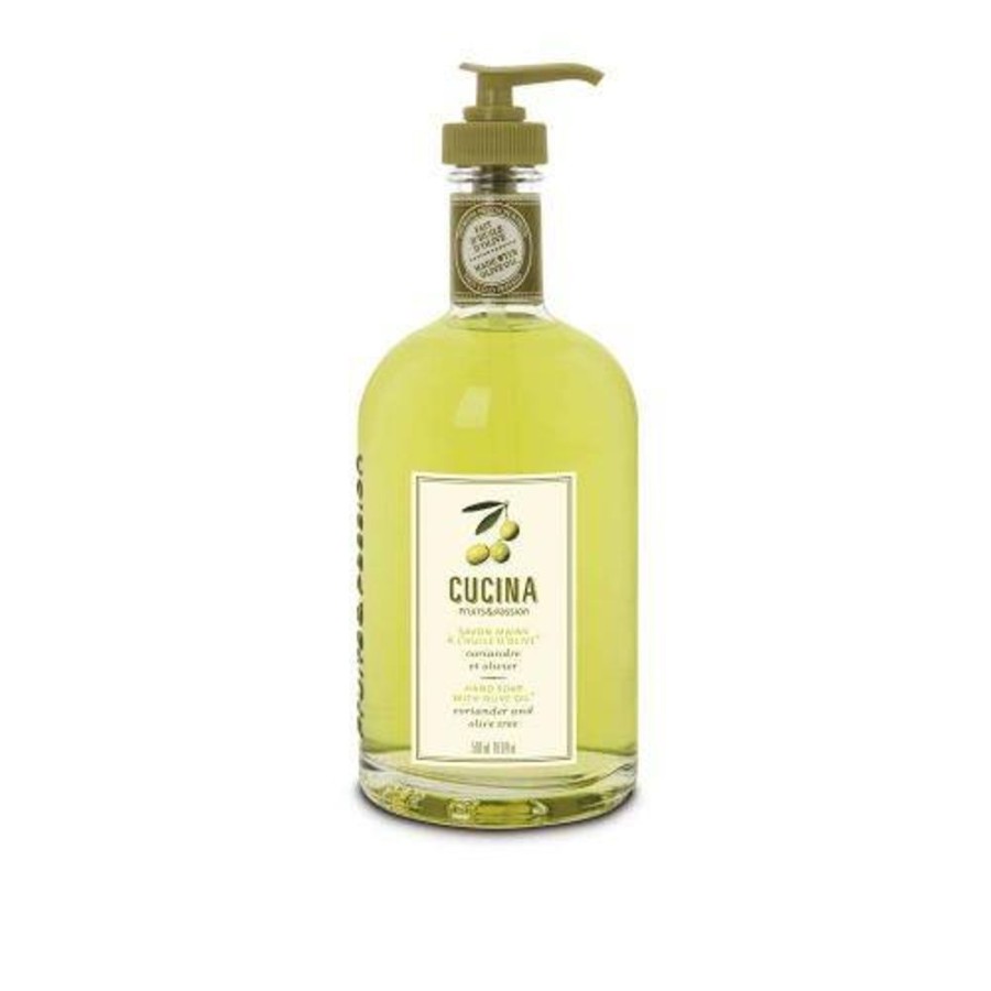 Cottage Kitchen F&P FRUITS & PASSIONS Cleaning | Fruits & Passion-Cucina Coriander & Olive Hand Wash 500 Ml