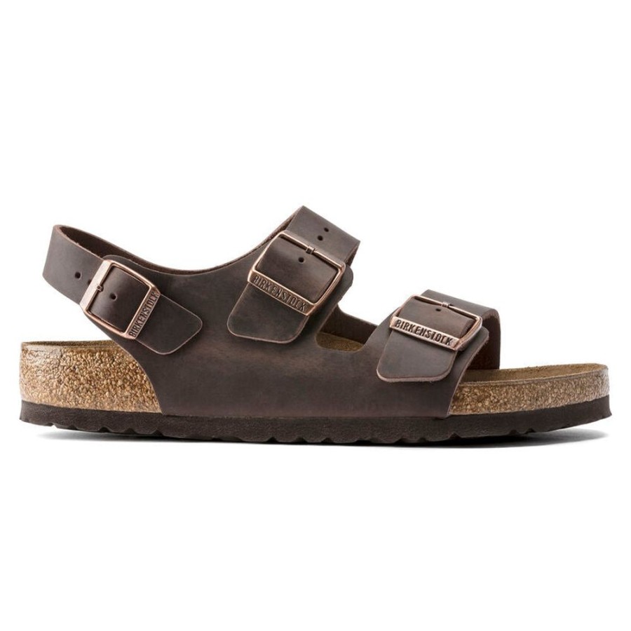 Women BIRKENSTOCK Sandals | Birkenstock- Unisex Milano Sandal Brown