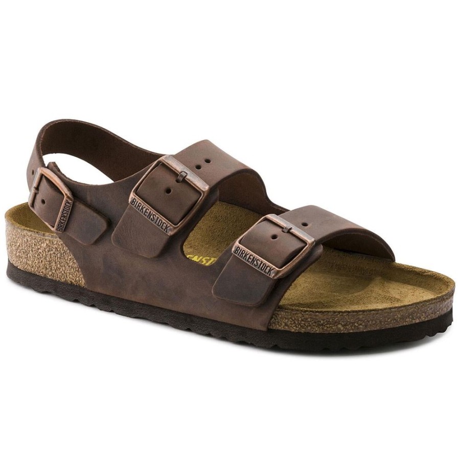 Women BIRKENSTOCK Sandals | Birkenstock- Unisex Milano Sandal Brown