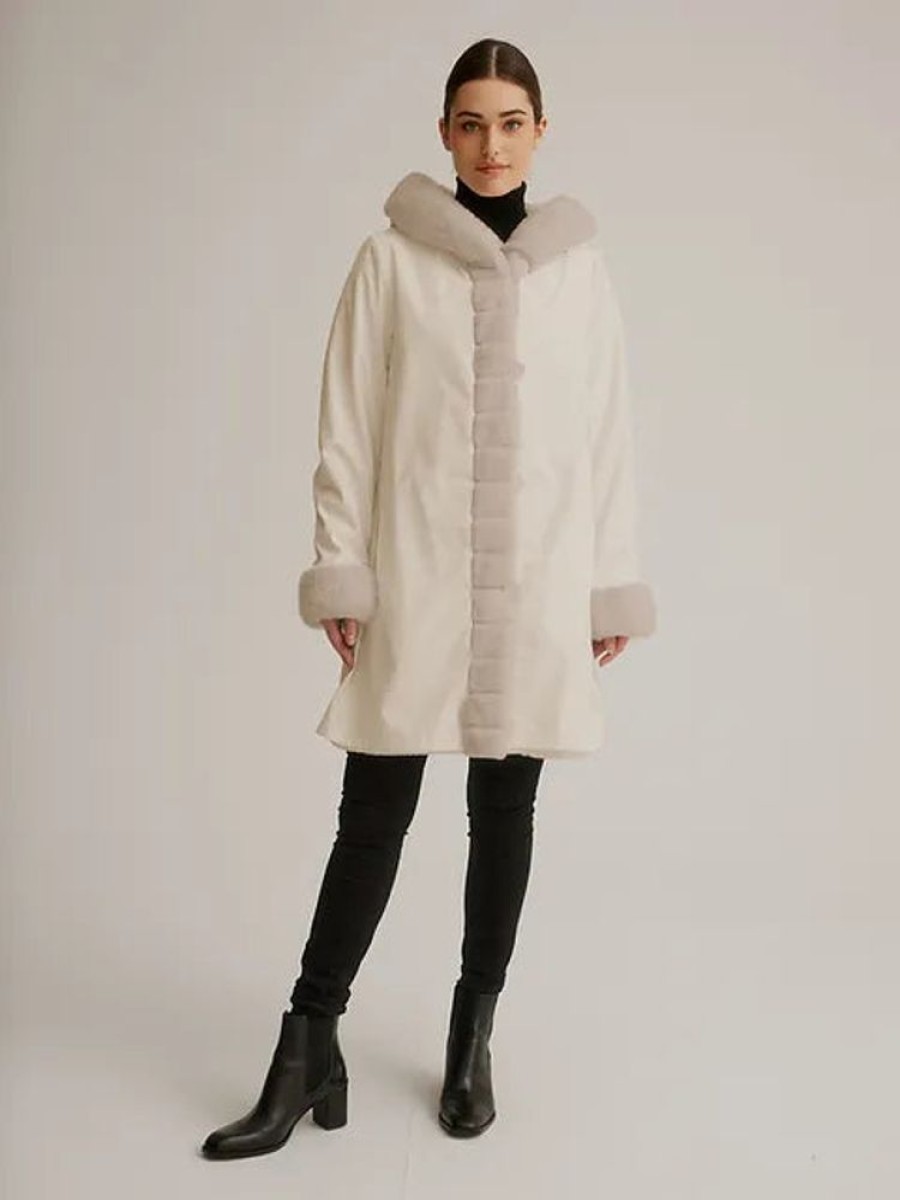 Women NIKKI JONES Coats & Jackets | Nikki Jones- Faux Fur Coat