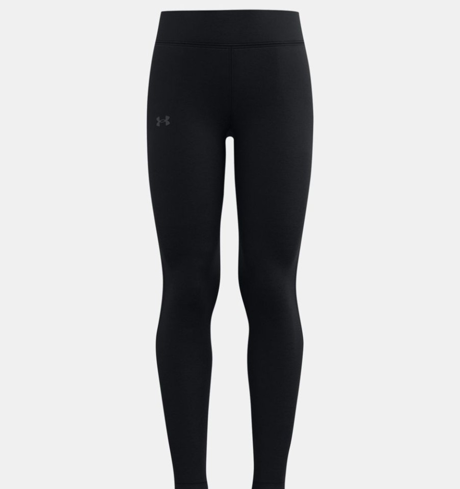 Kid UNDER ARMOUR Bottoms | Under Armour- Girls' Ua Motion Leggings Black