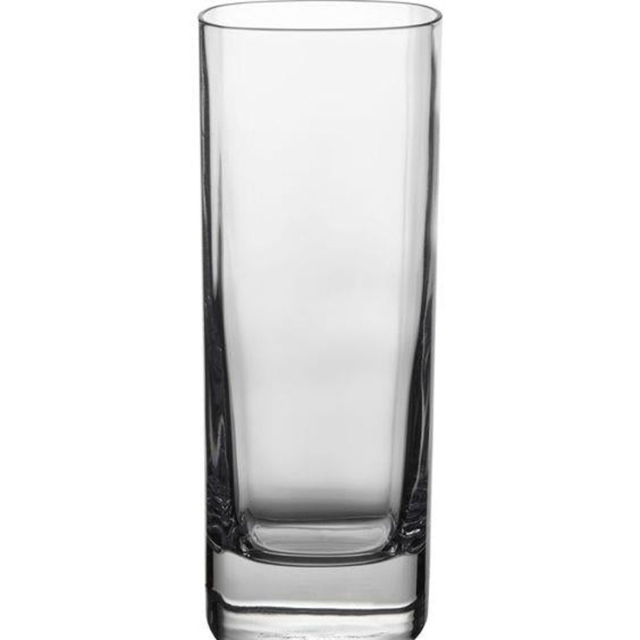 Cottage Kitchen TRUDEAU Barware | Trudeau- Strauss Long Drink Glasses 13.5Oz