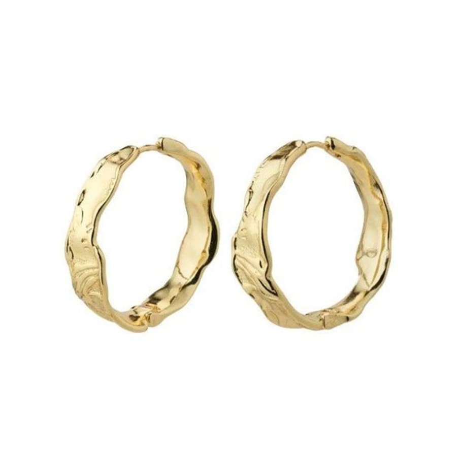 Women PILGRIM Jewelry | Pilgrim- Julita God Hoop Earrings