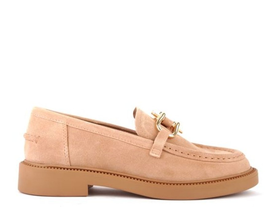 Women STEVE MADDEN Casual Footwear | Steve Madden- Women'S Kalon Loafer Tan Suede