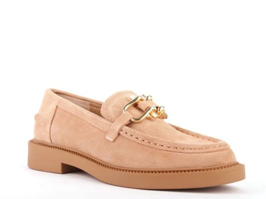 Women STEVE MADDEN Casual Footwear | Steve Madden- Women'S Kalon Loafer Tan Suede