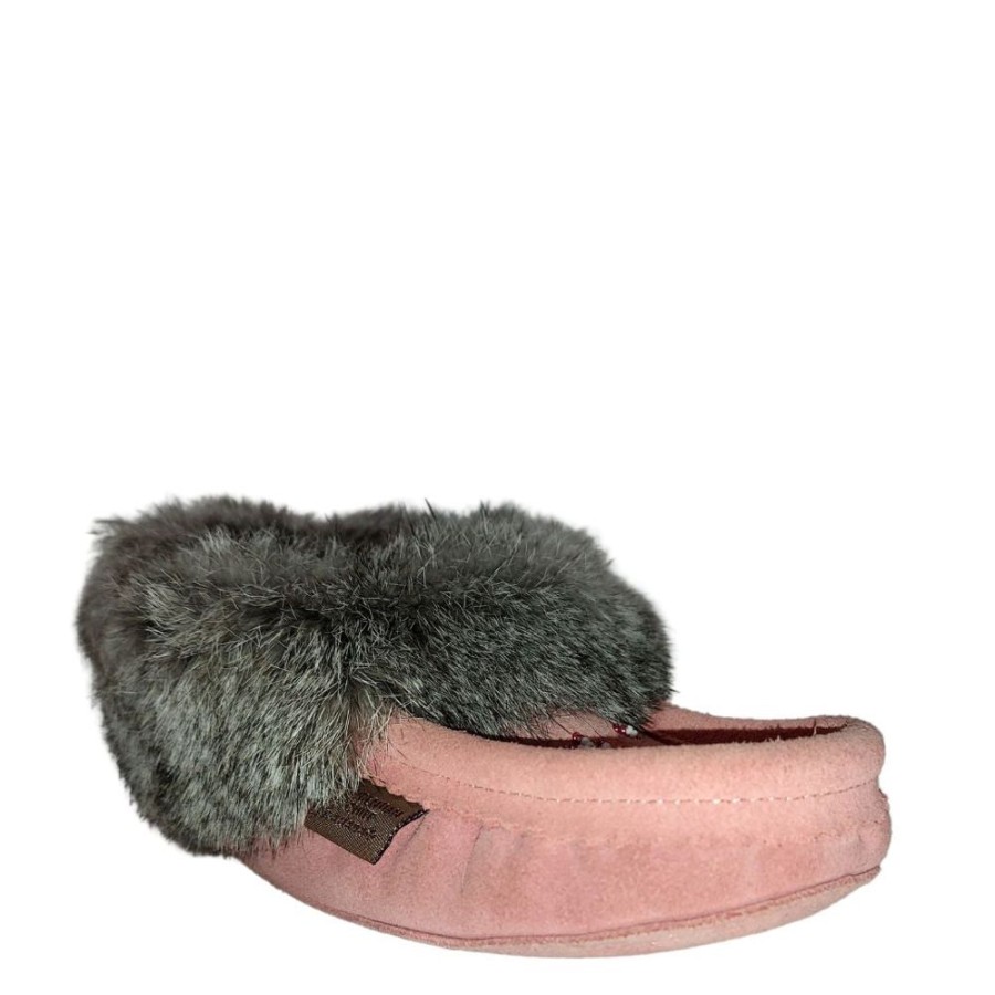 Women LAURENTIAN CHIEF Slippers | Laurentian Chief- Women'S 600Fll Moccasin Flamingo