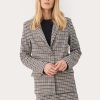 Women PART TWO Coats & Jackets | Part Two- Victoriana Blazer Brown Check