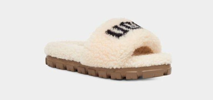 Women UGGS Slippers | Ugg- Women'S Cozetta Curly Graphic Slip-On