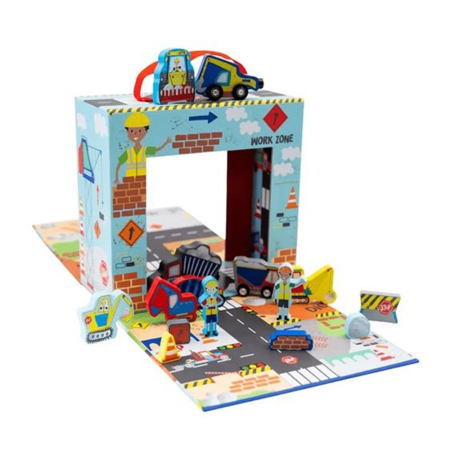 Kid FLOSS & ROCK Toys | Floss & Rock- Construction Playbox