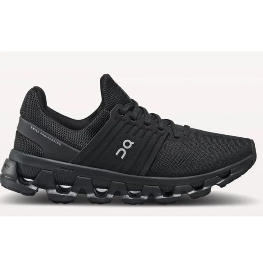 Women ON-RUNNING Casual Footwear | On-Running- Women'S Cloudswift 3 Ad Athletic Shoe All Black