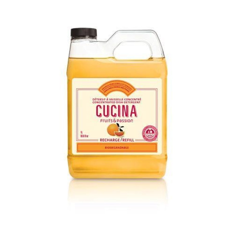 Cottage Kitchen F&P FRUITS & PASSIONS Cleaning | Fruits&Passion-Cucina Sanguinelli Orange & Fennel Dish Soap Refill