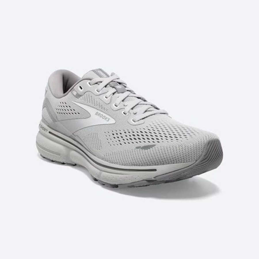 Women BROOKS Sneakers | Brooks- Women'S Ghost 15 Athletic Shoe Oyster-Alloy