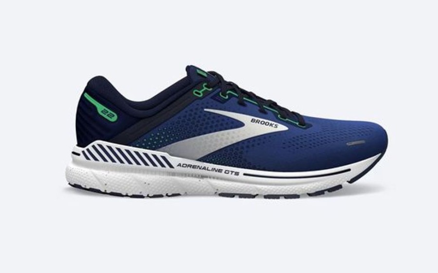 Men BROOKS Sneakers | Brooks- Men'S Adrenaline Gts 22 Surf The Web