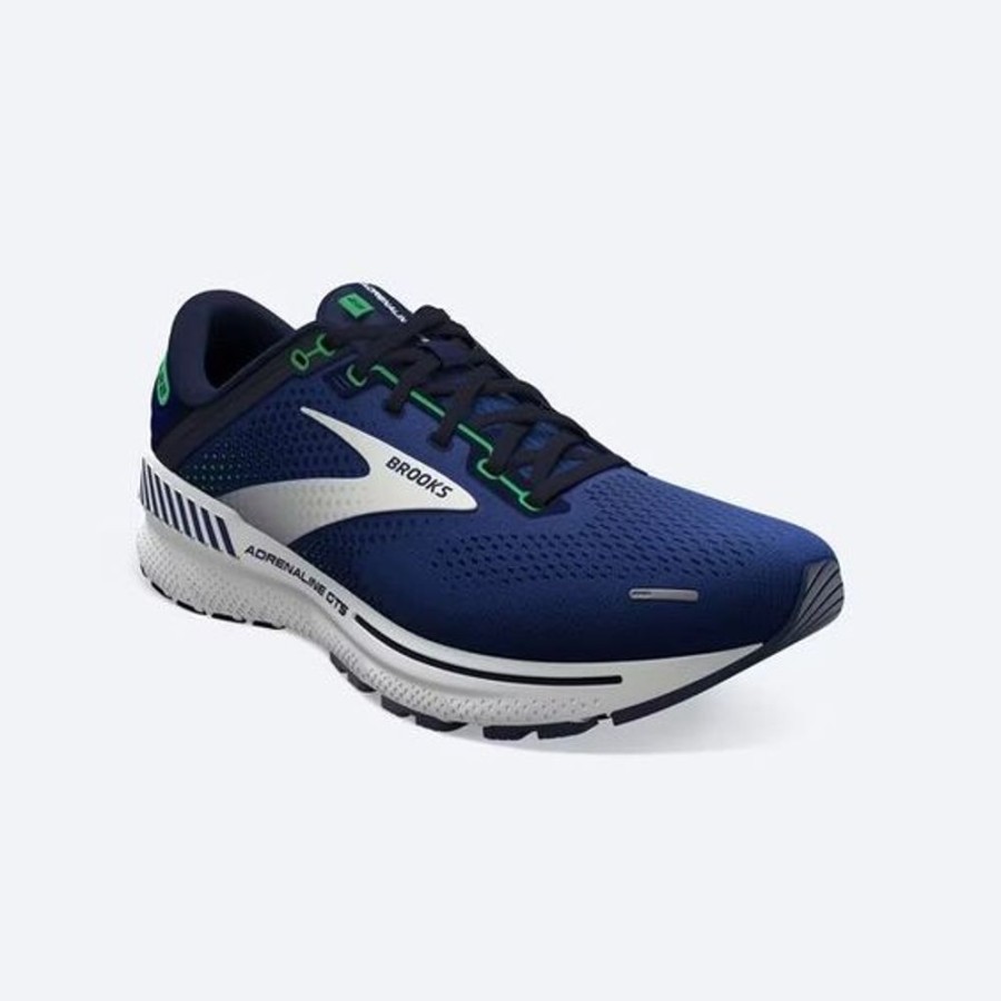 Men BROOKS Sneakers | Brooks- Men'S Adrenaline Gts 22 Surf The Web