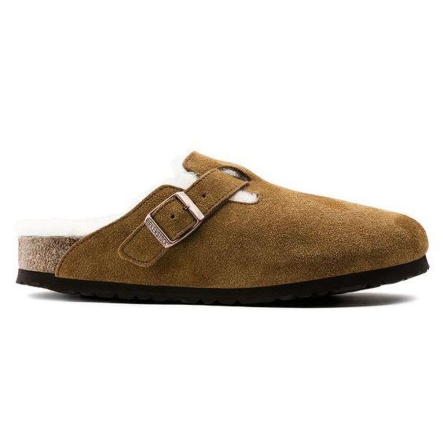 Women BIRKENSTOCK Casual Footwear | Birkenstock- Women'S Boston Shearling Shoe Mink