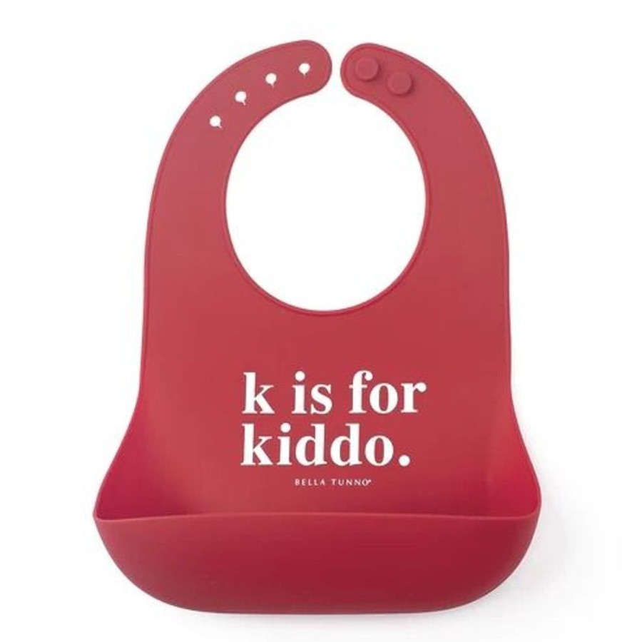 Baby Items BELLA TUNNO | Bella Tunno- K Is For Kiddo Wonder Bib