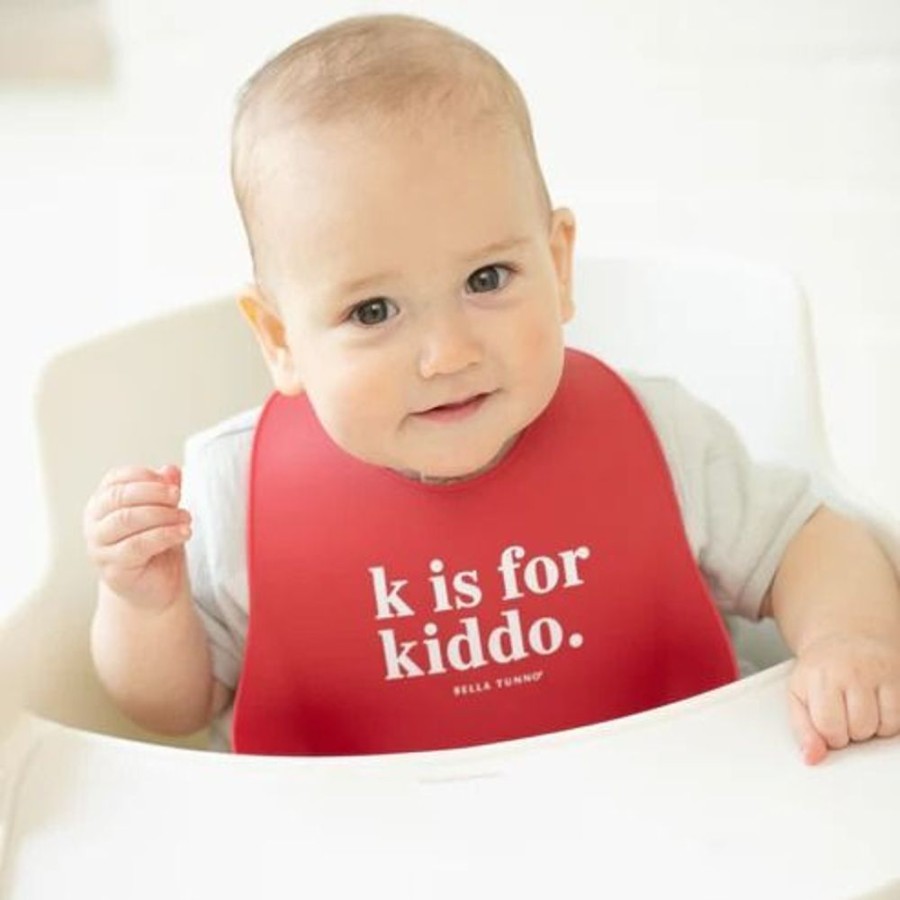 Baby Items BELLA TUNNO | Bella Tunno- K Is For Kiddo Wonder Bib