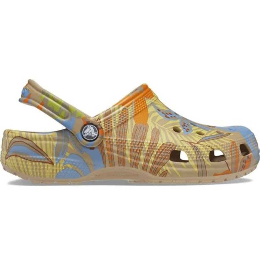 Women CROCS Casual Footwear | Crocs- Women'S Retro Resort Clog Chai-Multi