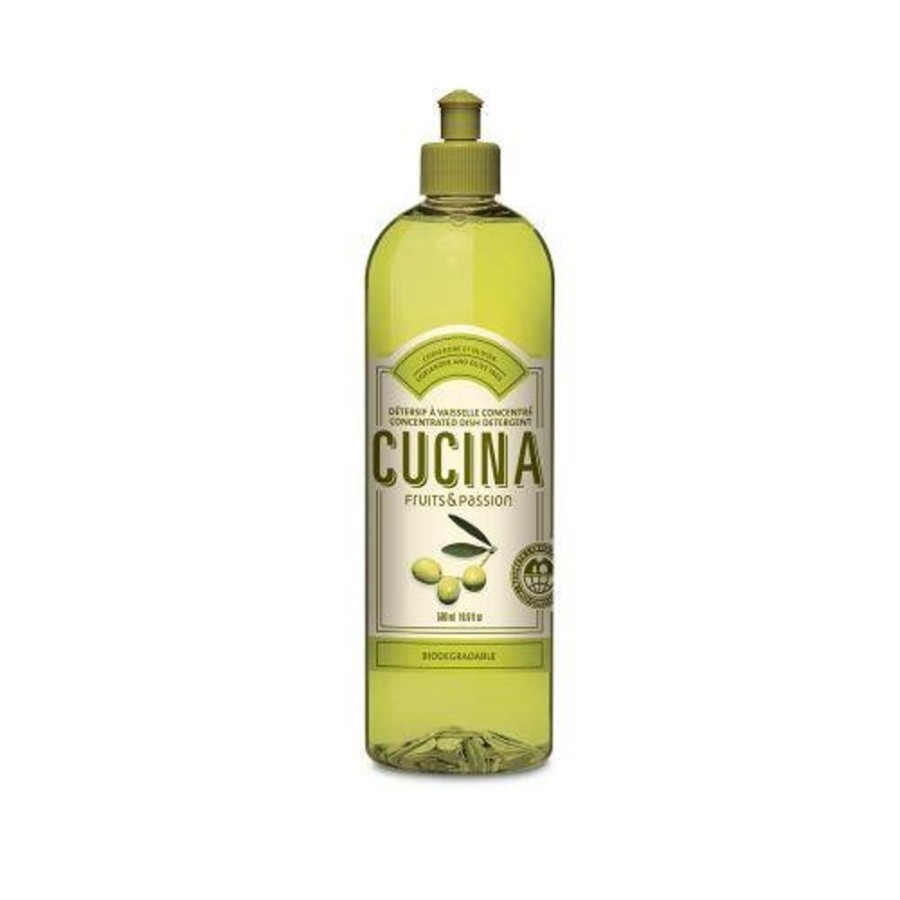 Cottage Kitchen F&P FRUITS & PASSIONS Cleaning | Fruits & Passion-Cucina Coriander & Olive Dish Soap 500 Ml