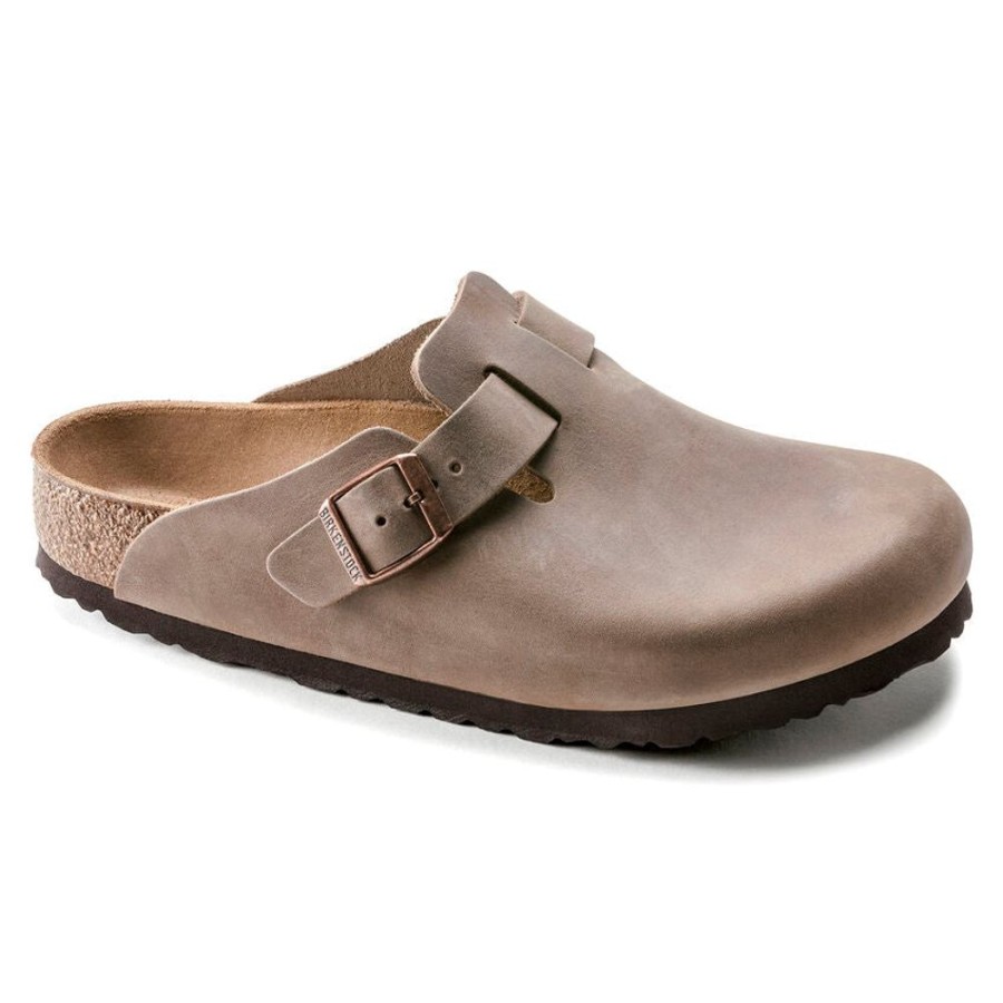 Women BIRKENSTOCK Casual Footwear | Birkenstock- Women'S Boston Sfb Sandal Tobacco