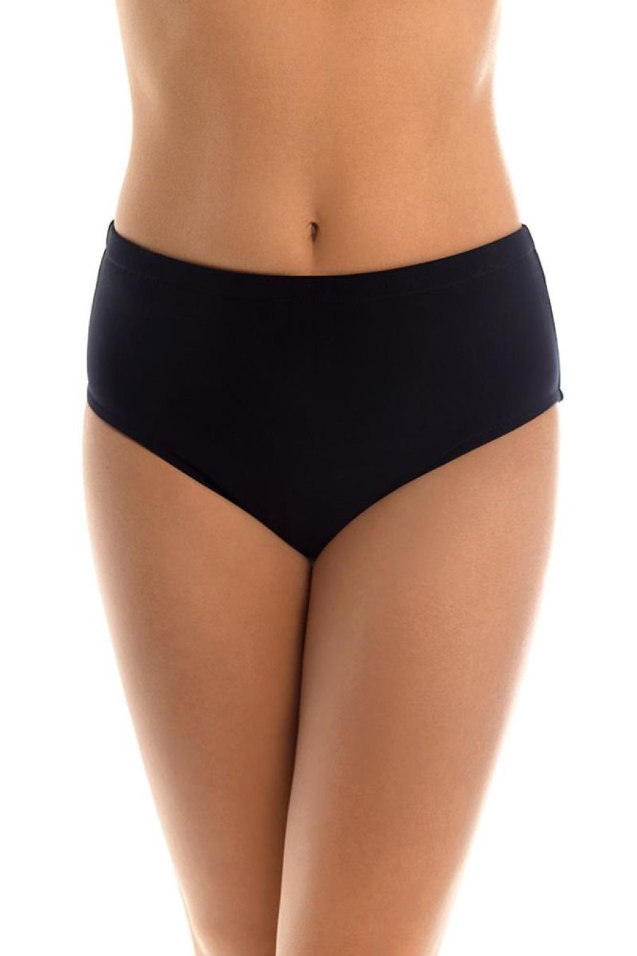 Women MAGICSUIT Bottoms | Magicsuit- Ladies Classic Brief Swim Bottom Black