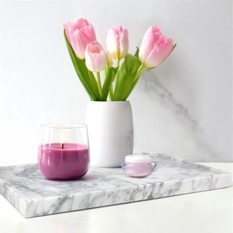 Cottage Kitchen NATURAL LIVING Barware | Natural Living- Marble Deco Tray 30X20Cm