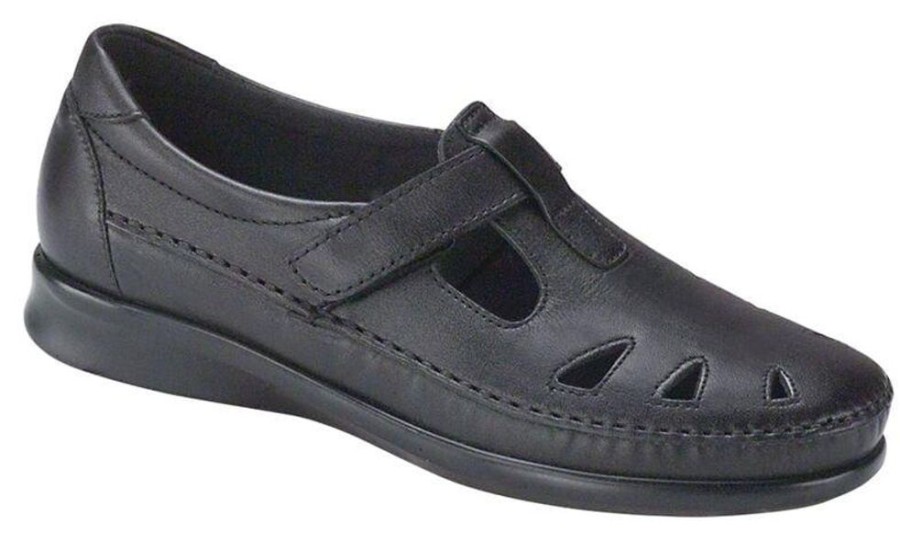 Women SAS Casual Footwear | Sas- Womens Roamer Slip On Loafer Black