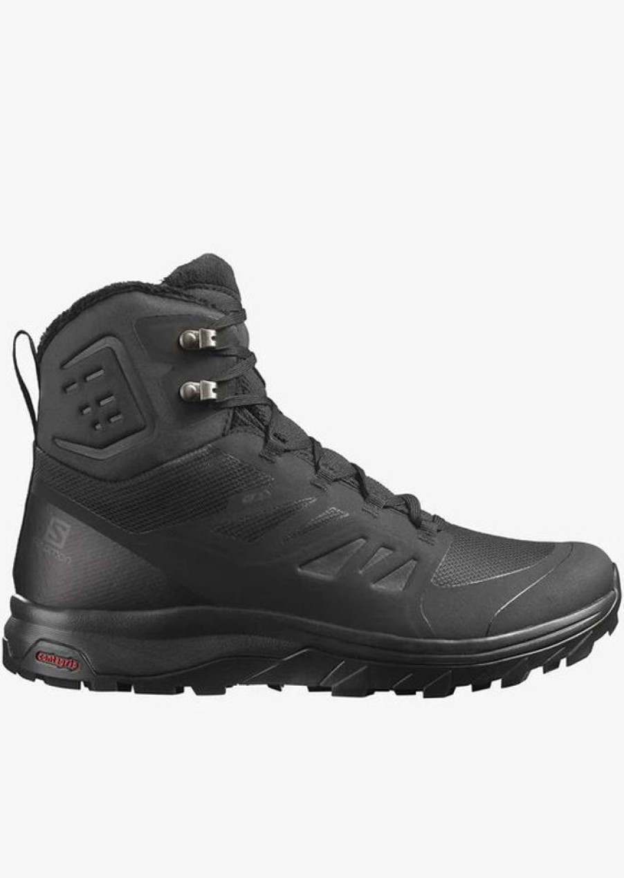 Men SALOMON Athletic Footwear | Salomon- Men'S Outblast Ts Athletic Boot Black-Black