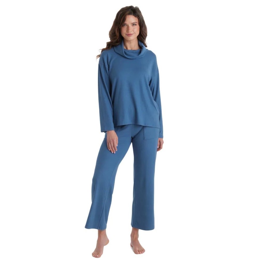 Women SOFTIES Sleepwear & Lounge | Softies- Ultra-Dream Cowl Neck Lounge Set