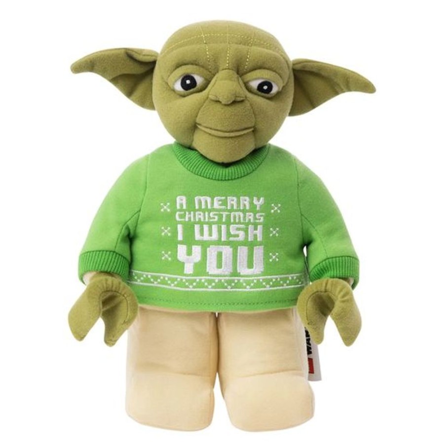 Kid MANHATTAN TOYS Toys | Manhattan Toy- Lego® Yoda Holiday Plush Toy