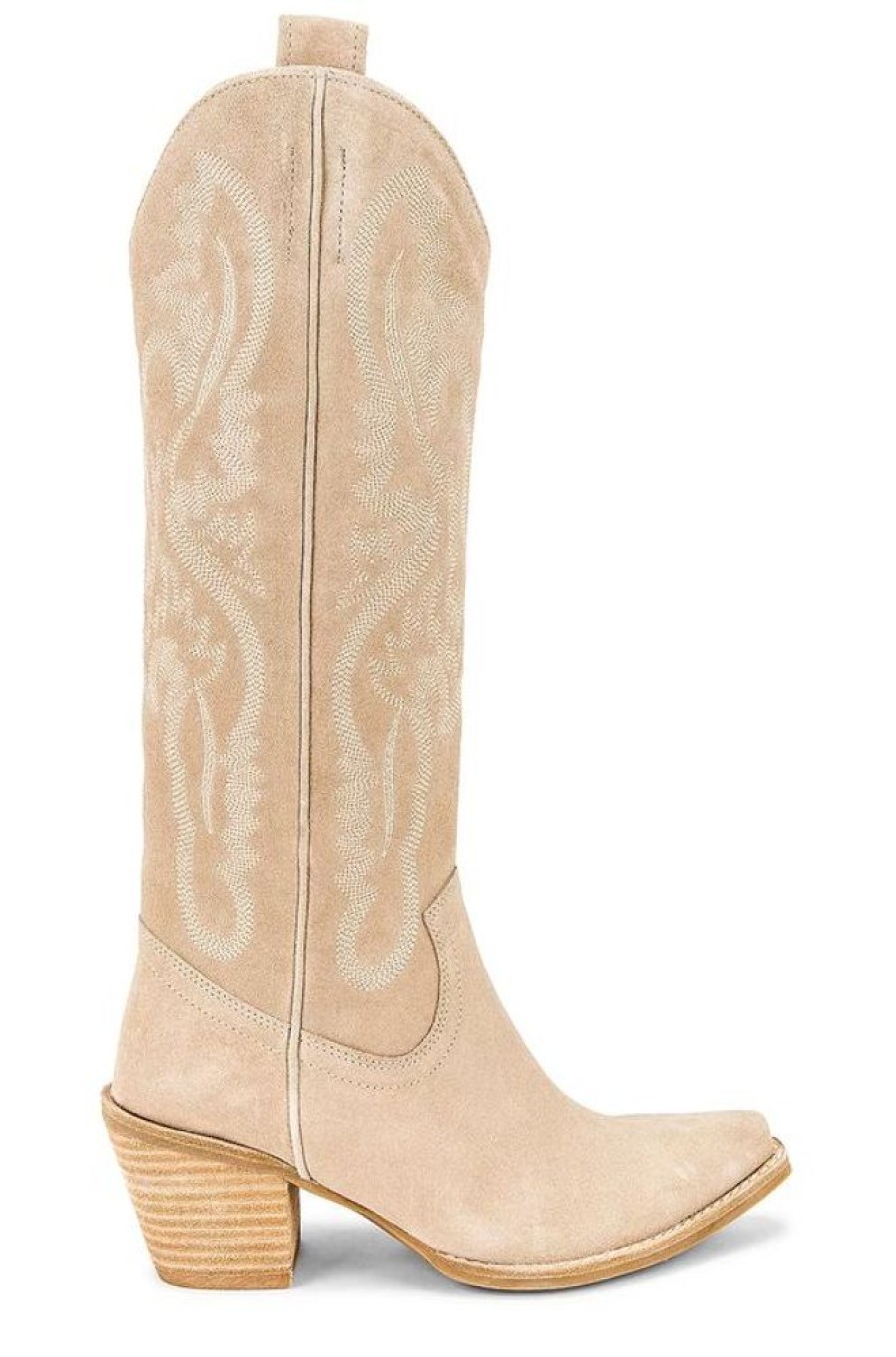 Women JEFFERY CAMPBELL Casual Footwear | Jeffrey Campbell- Women'S Stylet Dress Boot Sand