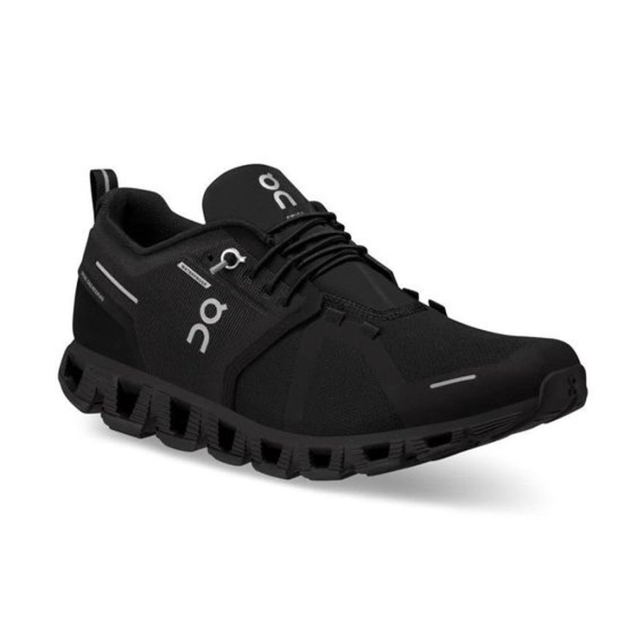 Women ON-RUNNING Athletic Footwear | On-Running- Women'S Cloud 5 Athletic Shoe Black