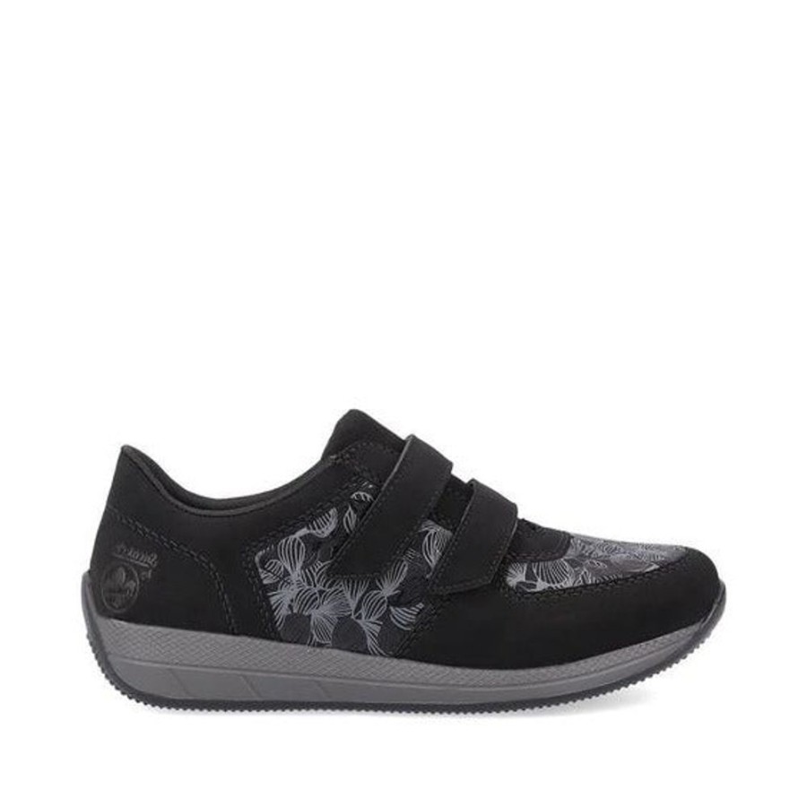 Women RIEKER Casual Footwear | Rieker- Ladies N1168-00 Shoe Black