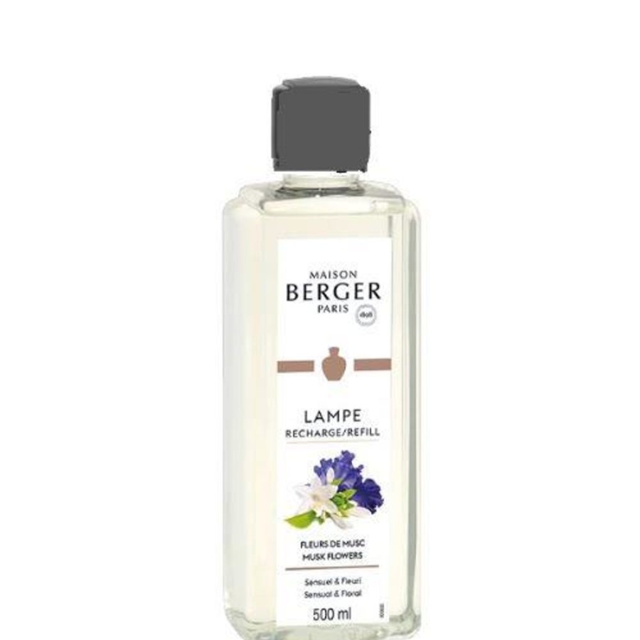 Cottage Kitchen LAMPE BERGER Scents | Lampe Berger- Musk Flower Lampe Fuel Refill 500Ml