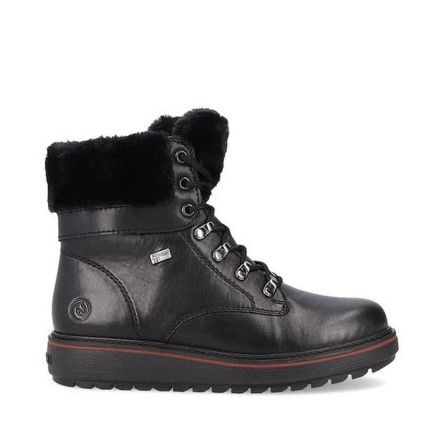 Women REMONTE Winter Boots | Remonte- Women'S D0U70-01 Winter Boot Black