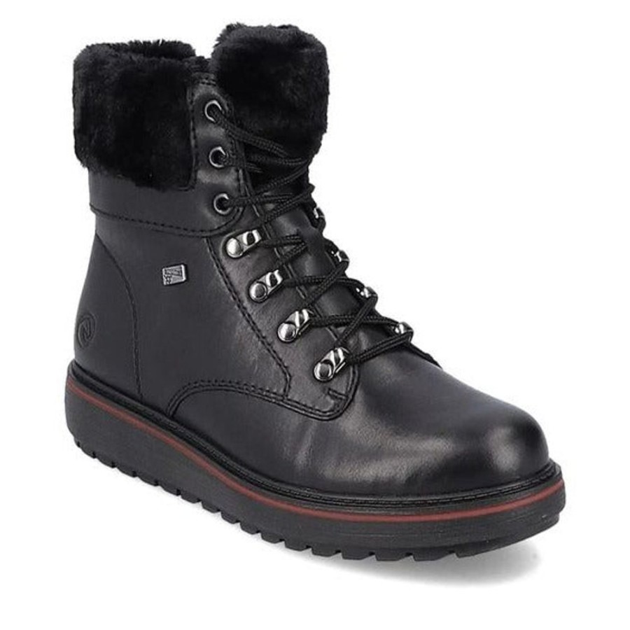 Women REMONTE Winter Boots | Remonte- Women'S D0U70-01 Winter Boot Black