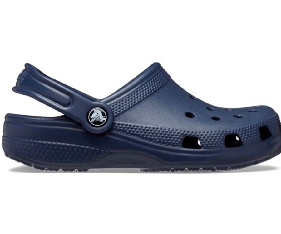 Kid CROCS Casual Footwear | Crocs- Kids Classic Clog Navy