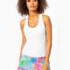 Women LILLY PULITZER Bottoms | Lilly Pulitzer- Upf 50+ Luxletic Cascadia Skort Celestial