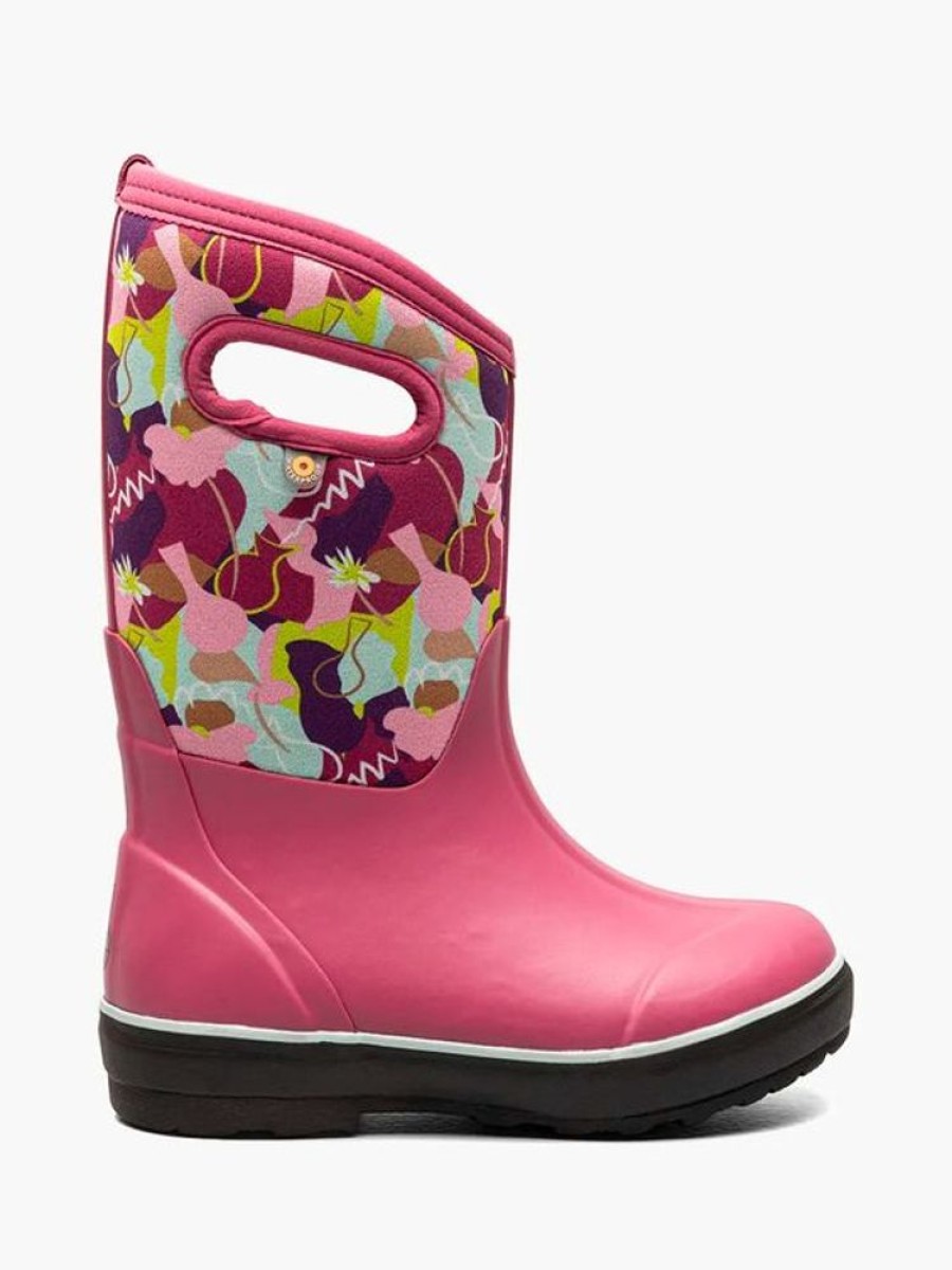 Kid BOGS Winter Boots | Bogs- Kids Classic Ii Joyful Winter Boot Magenta