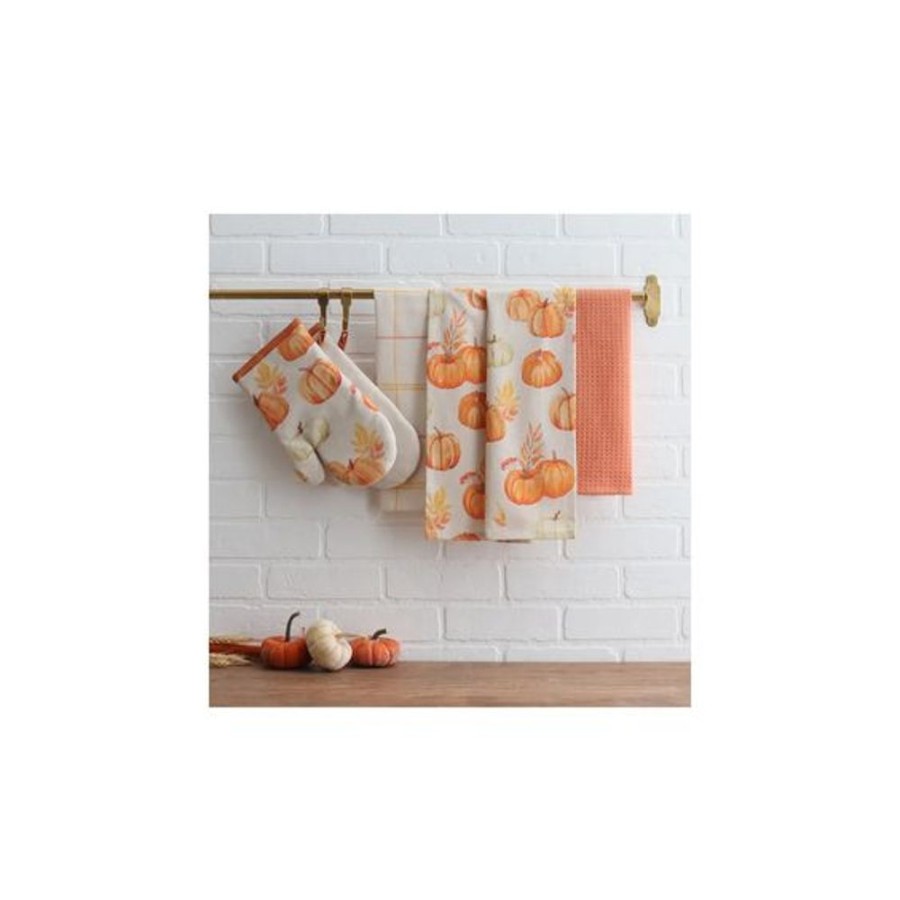 Cottage Kitchen HARMAN Decor | Harman- Pumpkin Patch Tea Towel Set Of 3