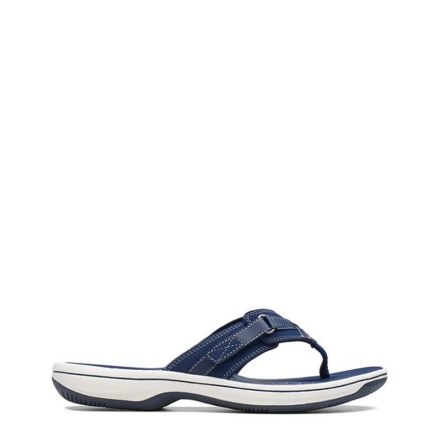 Women CLARKS Casual Footwear | Clarks- Women'S Breeze Sea Sandal Navy