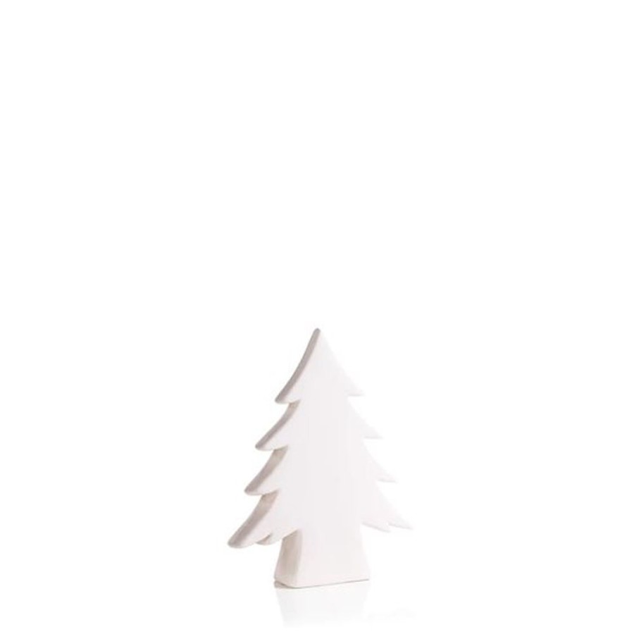 Cottage Kitchen SCHAUBEN & CO Decor | Zodax- Teton Ceramic Tree 8.25"