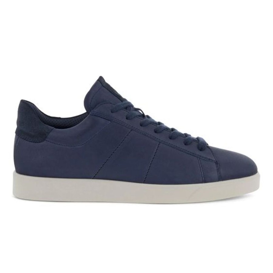 Men ECCO Sneakers | Ecco- Men'S Street Lite Retro Sneaker Marine